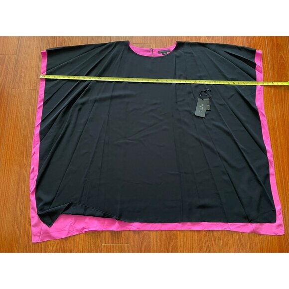 WORTH New York Kaftan Style Navy/ Hot Pink Dress Size Large - Picture 7 of 8